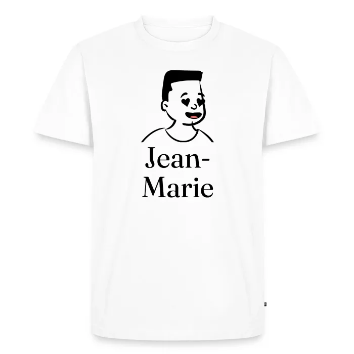 T-shirt personnalisé au prénom Jean-Marie