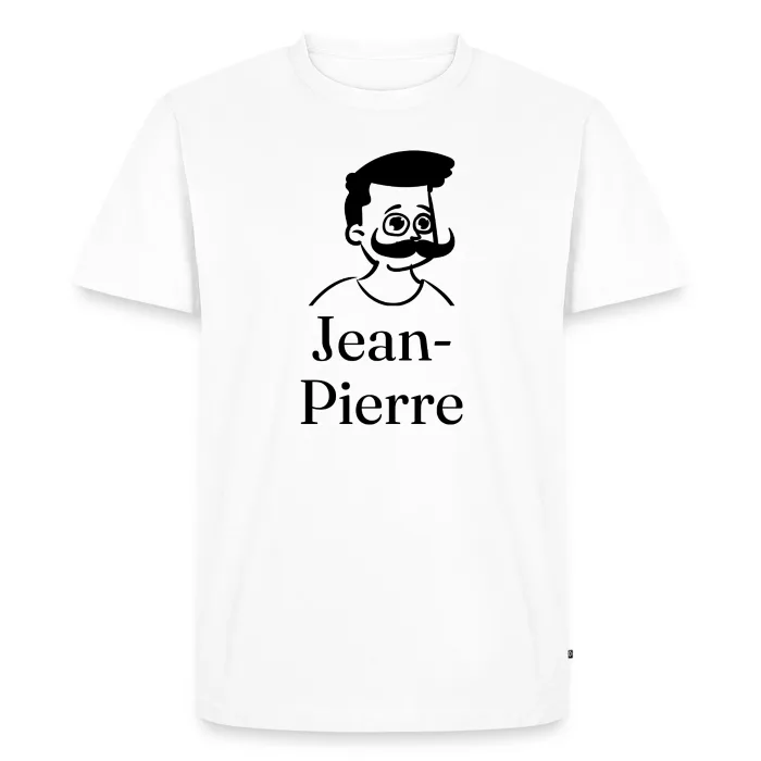 T-shirt personnalisé au prénom Jean-Pierre