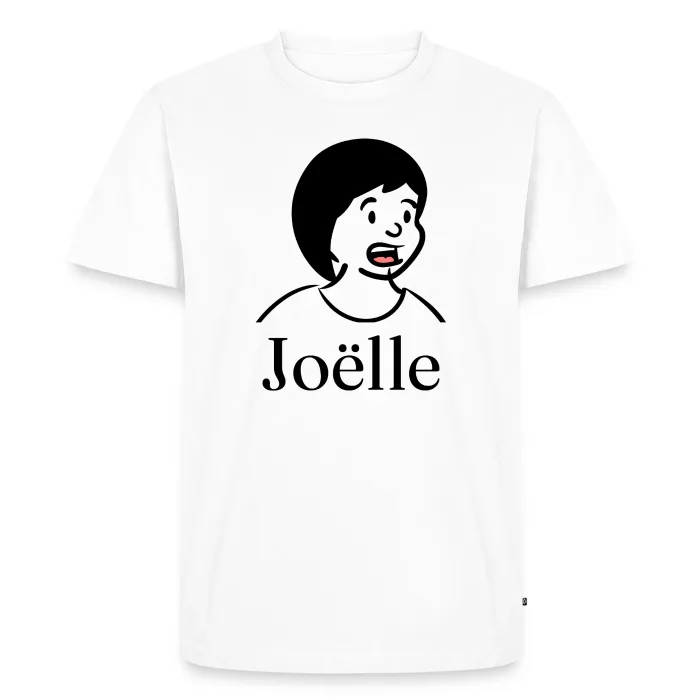 T-shirt personnalisé au prénom Joëlle