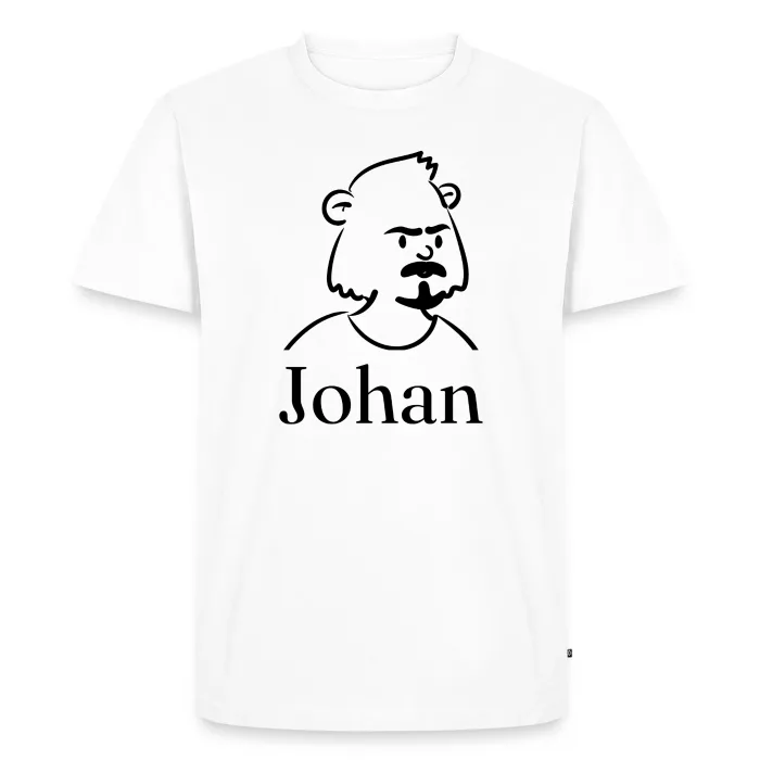 T-shirt personnalisé au prénom Johan