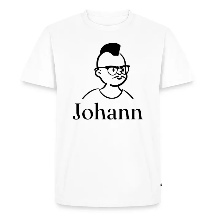 T-shirt personnalisé au prénom Johann