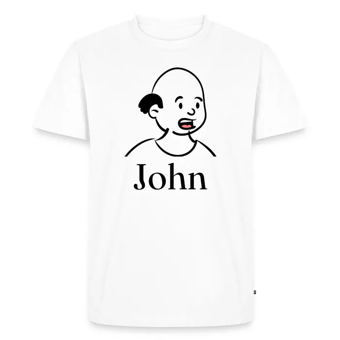 T-shirt personnalisé au prénom John