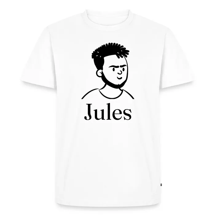 T-shirt personnalisé au prénom Jules