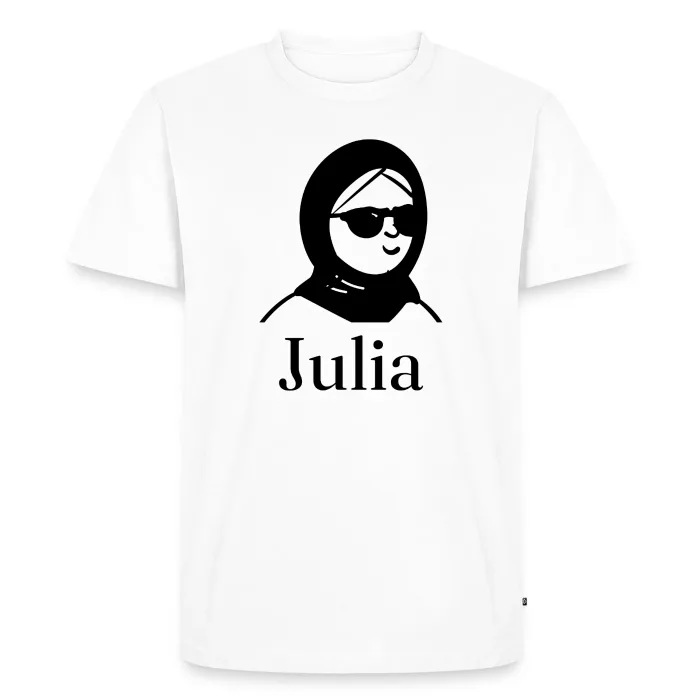 T-shirt personnalisé au prénom Julia