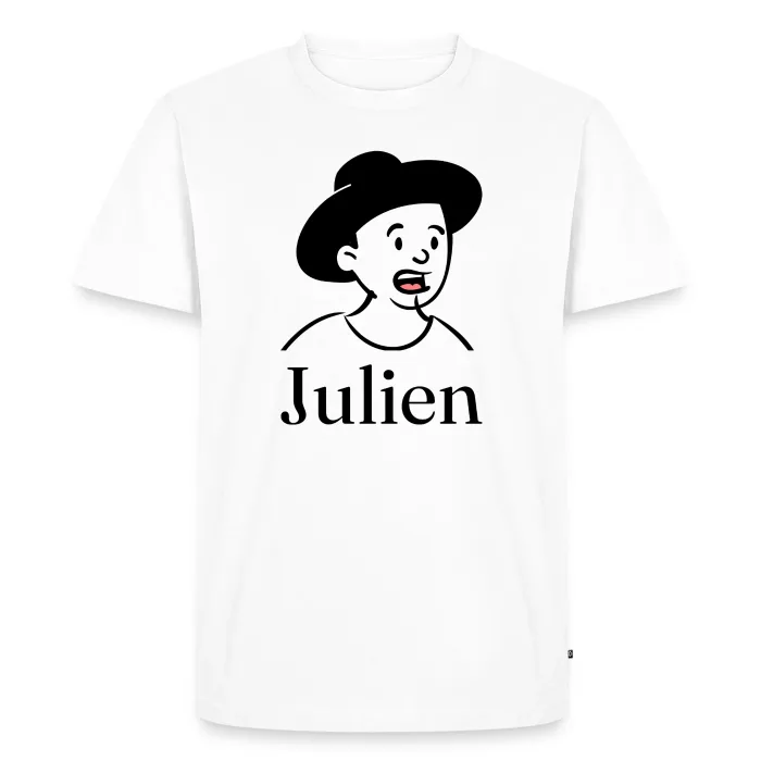 T-shirt personnalisé au prénom Julien