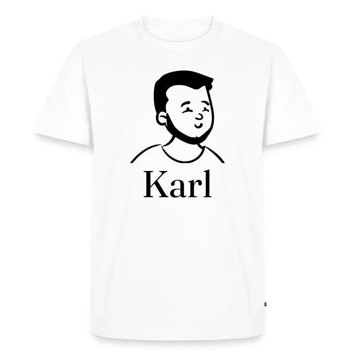 T-shirt personnalisé au prénom Karl