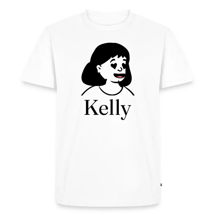 T-shirt personnalisé au prénom Kelly