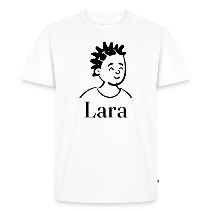 T-shirt personnalisé au prénom Lara