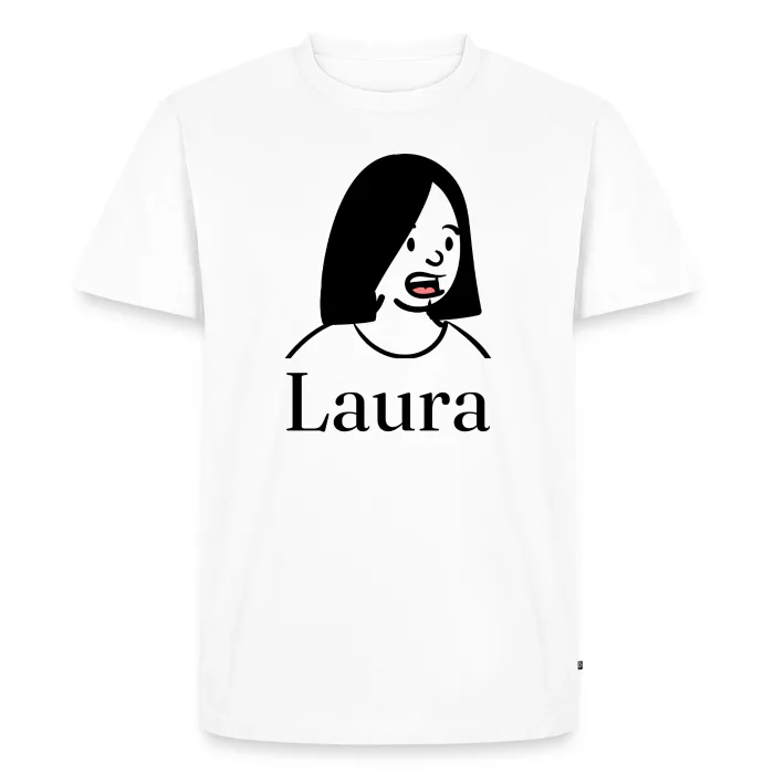 T-shirt personnalisé au prénom Laura