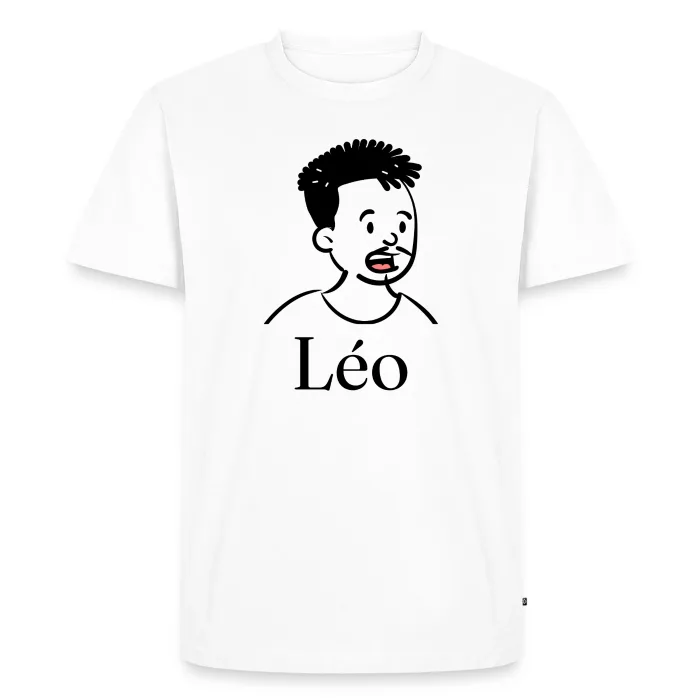 T-shirt personnalisé au prénom Léo