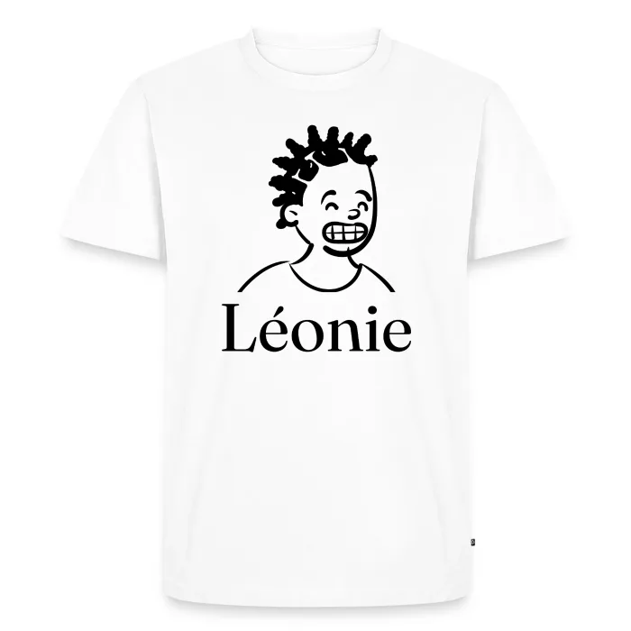 T-shirt personnalisé au prénom Léonie