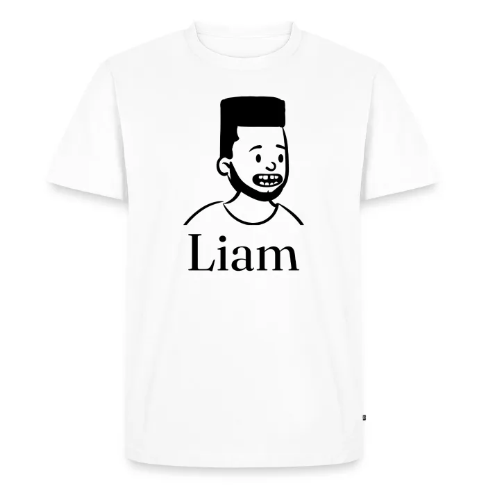T-shirt personnalisé au prénom Liam