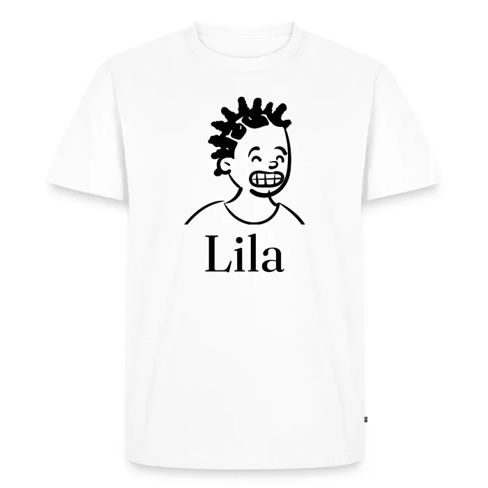 T-shirt personnalisé au prénom Lila
