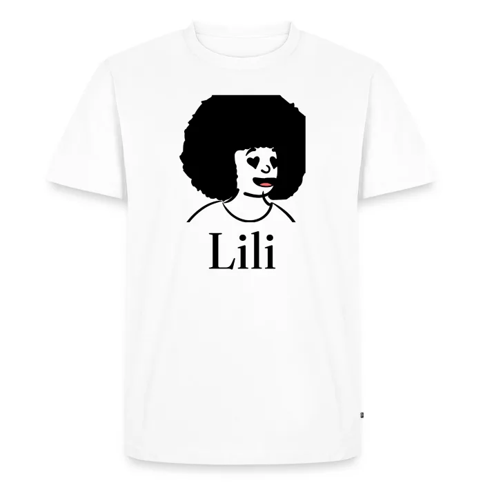 T-shirt personnalisé au prénom Lili