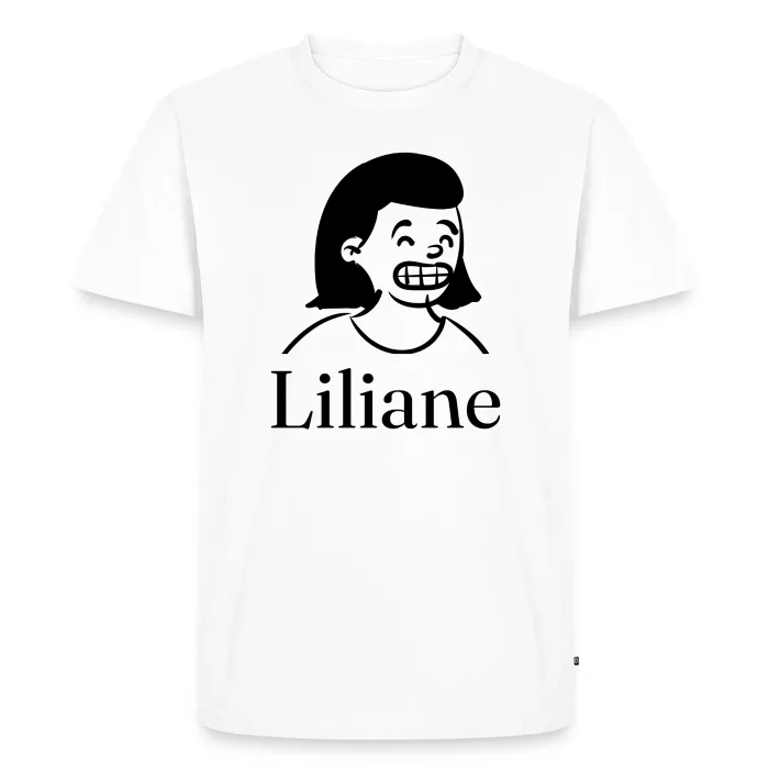 T-shirt personnalisé au prénom Liliane