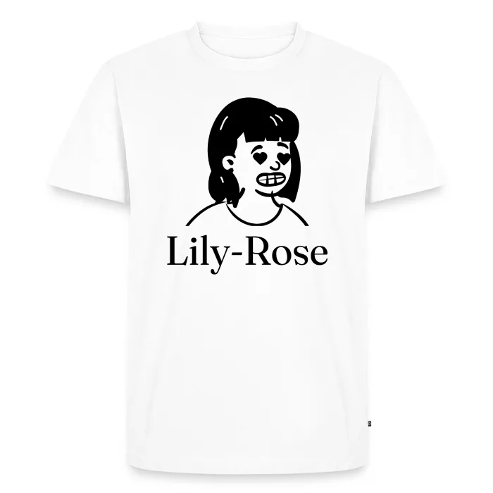 T-shirt personnalisé au prénom Lily-Rose