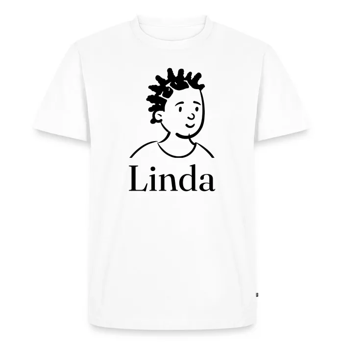 T-shirt personnalisé au prénom Linda