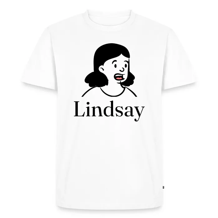 T-shirt personnalisé au prénom Lindsay