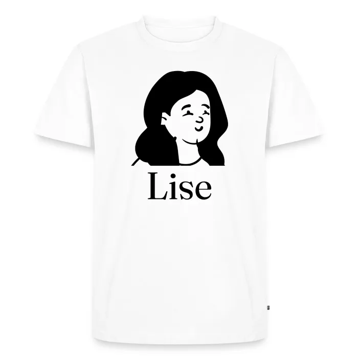 T-shirt personnalisé au prénom Lise