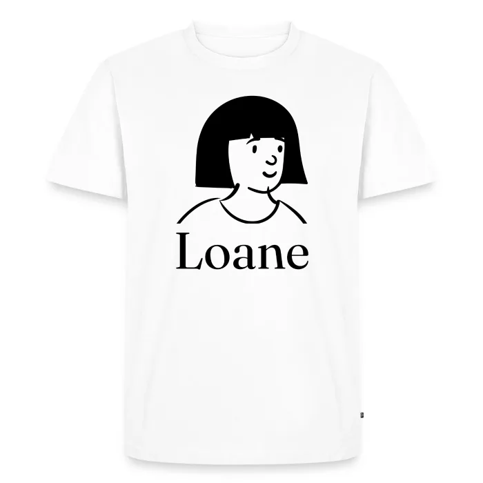 T-shirt personnalisé au prénom Loane