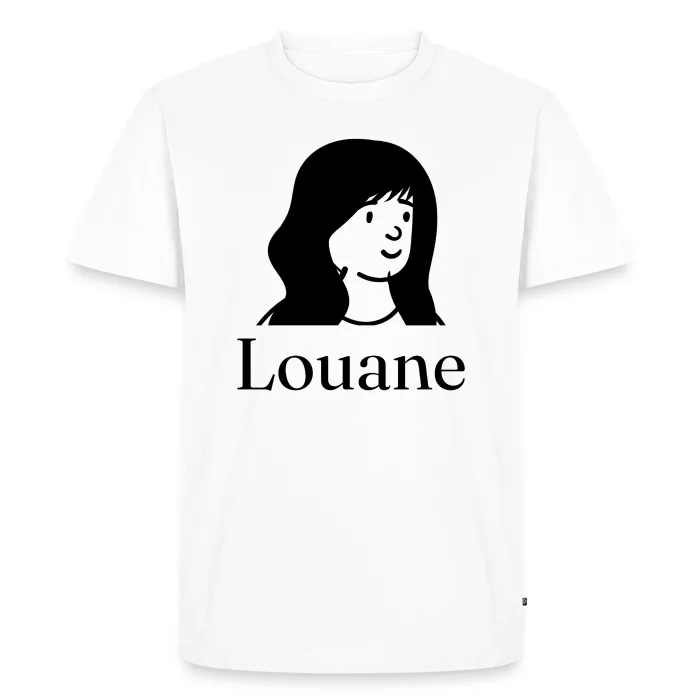 T-shirt personnalisé au prénom Louane