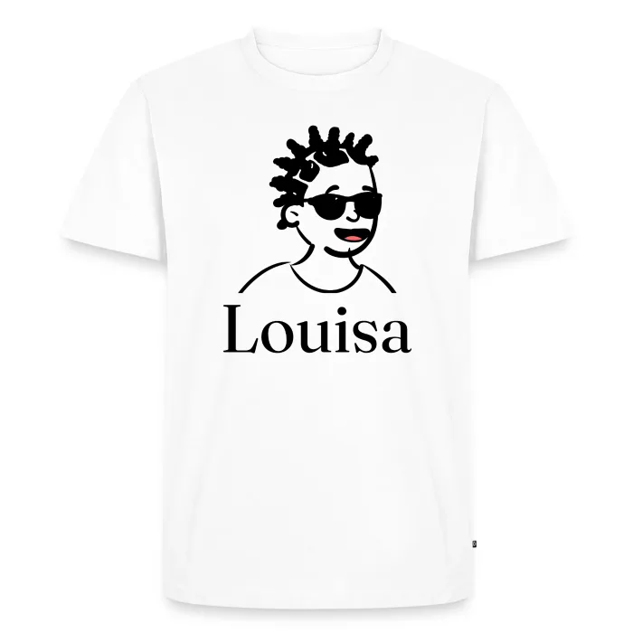T-shirt personnalisé au prénom Louisa