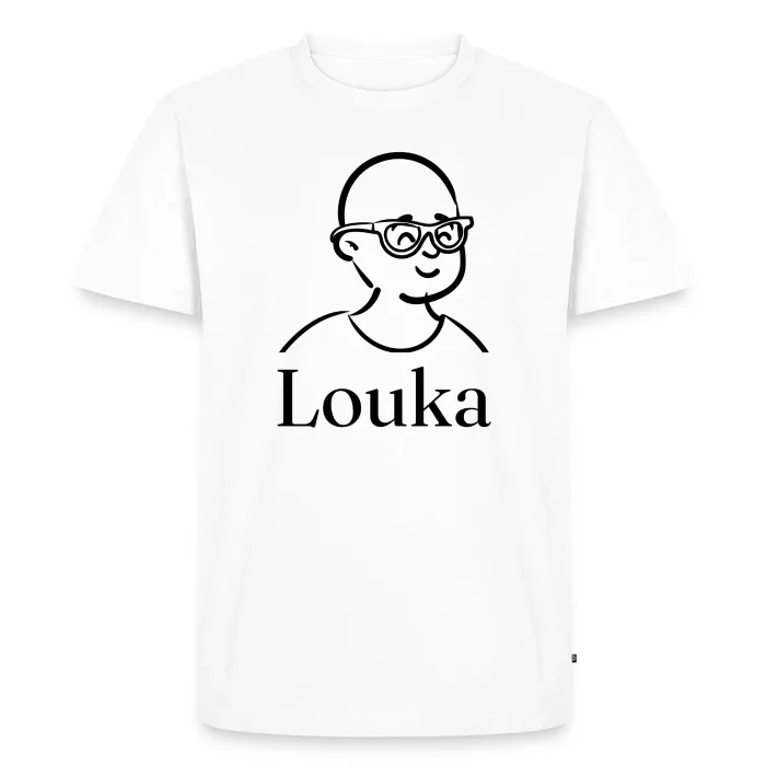 T-shirt personnalisé au prénom Louka