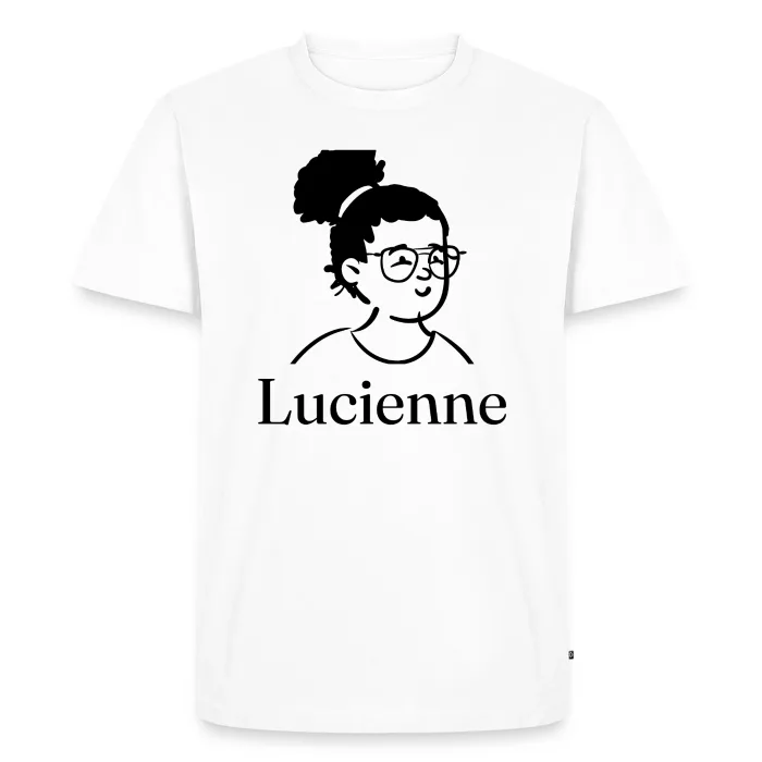 T-shirt personnalisé au prénom Lucienne