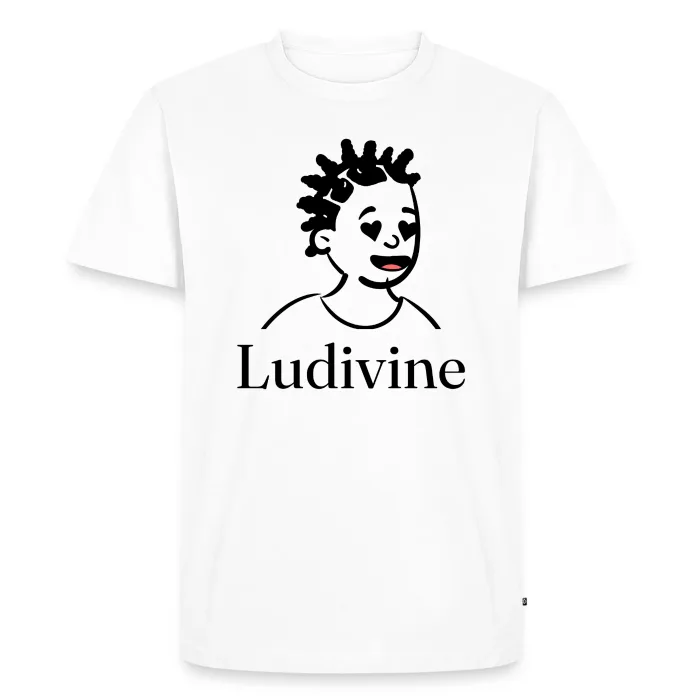 T-shirt personnalisé au prénom Ludivine