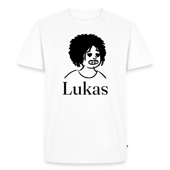T-shirt personnalisé au prénom Lukas