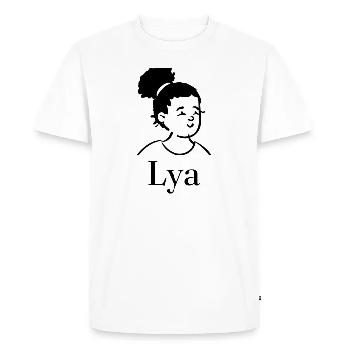 T-shirt personnalisé au prénom Lya