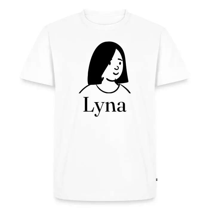 T-shirt personnalisé au prénom Lyna