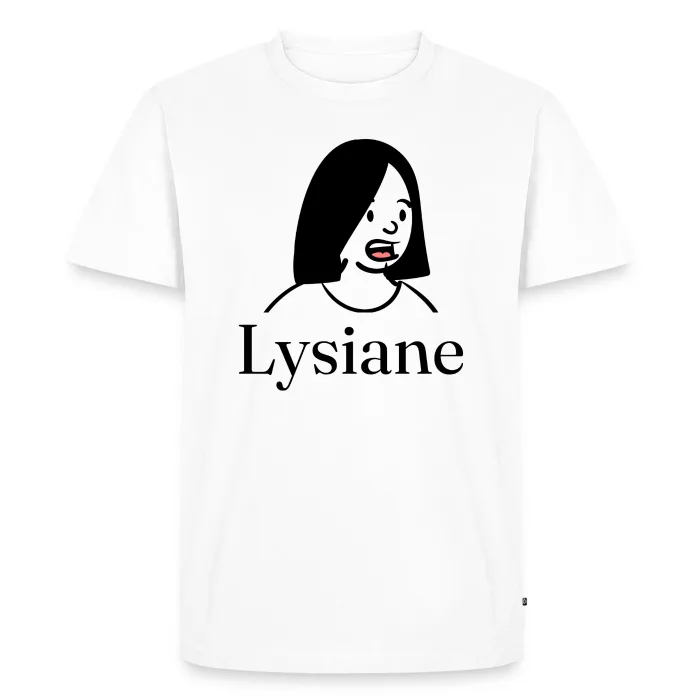 T-shirt personnalisé au prénom Lysiane