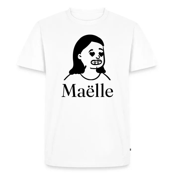 T-shirt personnalisé au prénom Maëlle