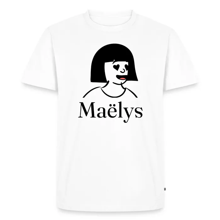 T-shirt personnalisé au prénom Maëlys