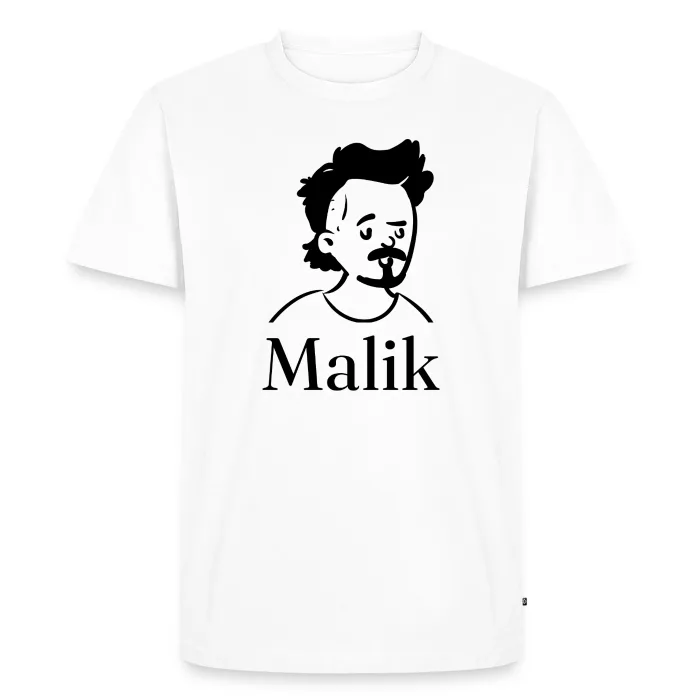 T-shirt personnalisé au prénom Malik