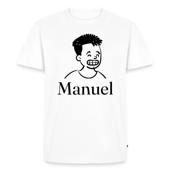 T-shirt personnalisé au prénom Manuel