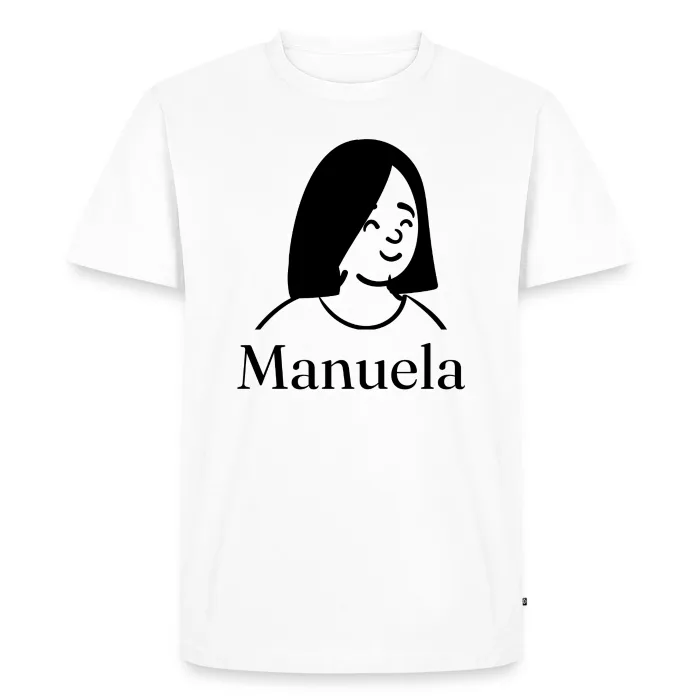 T-shirt personnalisé au prénom Manuela