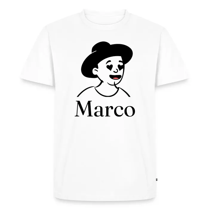 T-shirt personnalisé au prénom Marco