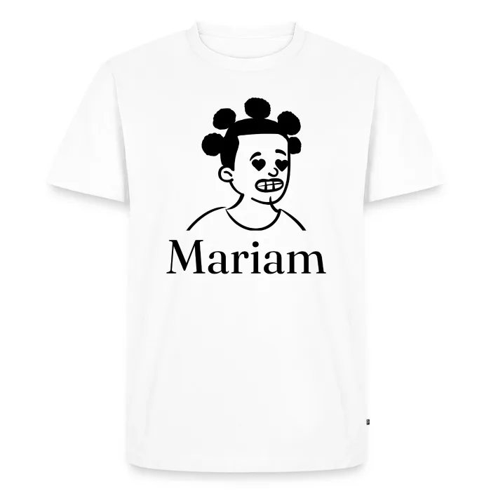 T-shirt personnalisé au prénom Mariam