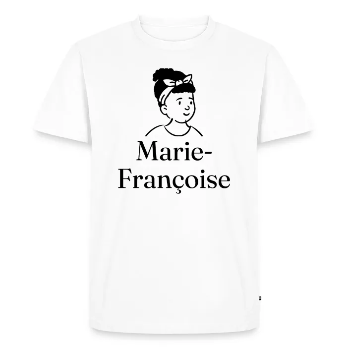 T-shirt personnalisé au prénom Marie-Françoise