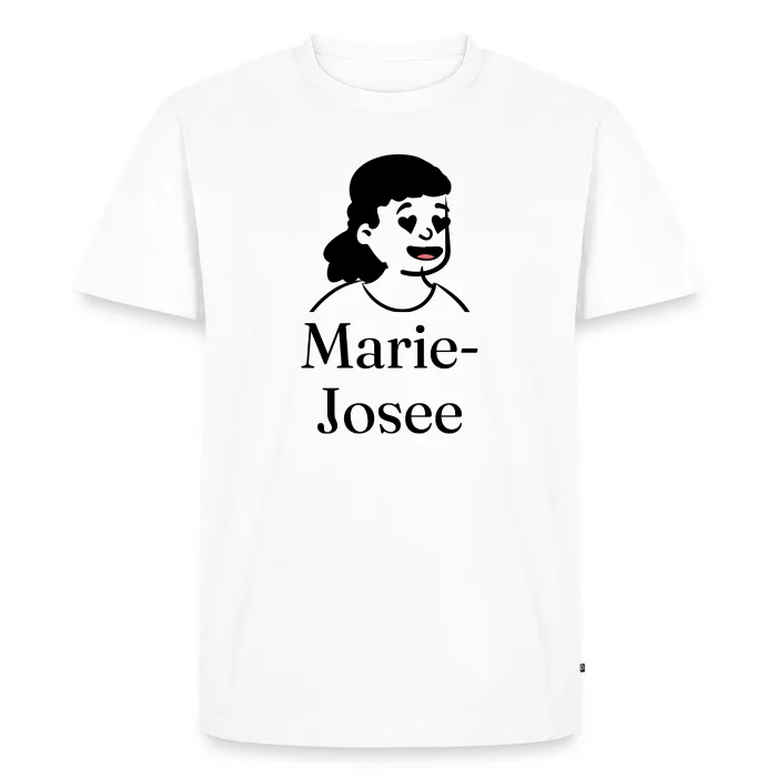T-shirt personnalisé au prénom Marie-Josee