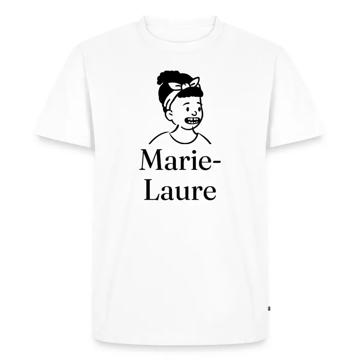 T-shirt personnalisé au prénom Marie-Laure