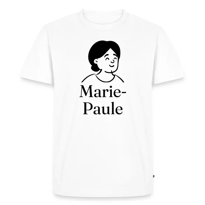 T-shirt personnalisé au prénom Marie-Paule