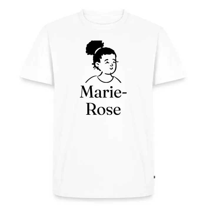 T-shirt personnalisé au prénom Marie-Rose