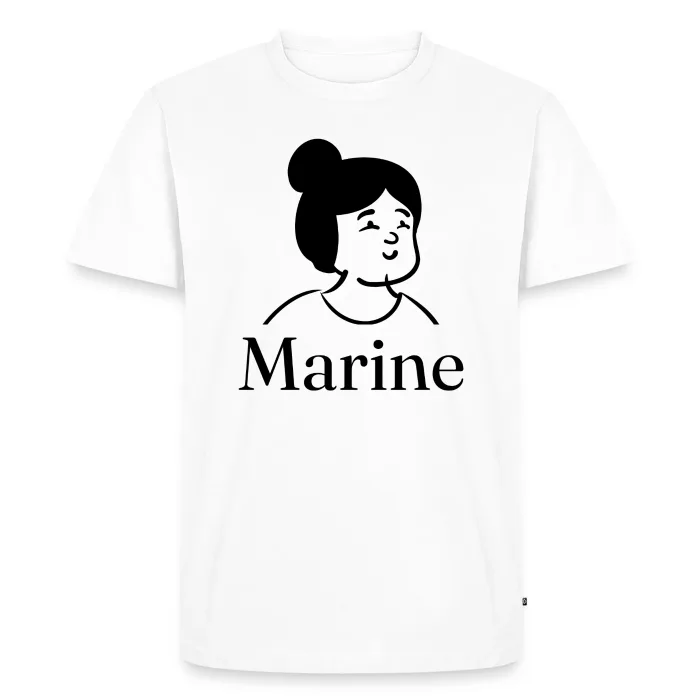 T-shirt personnalisé au prénom Marine