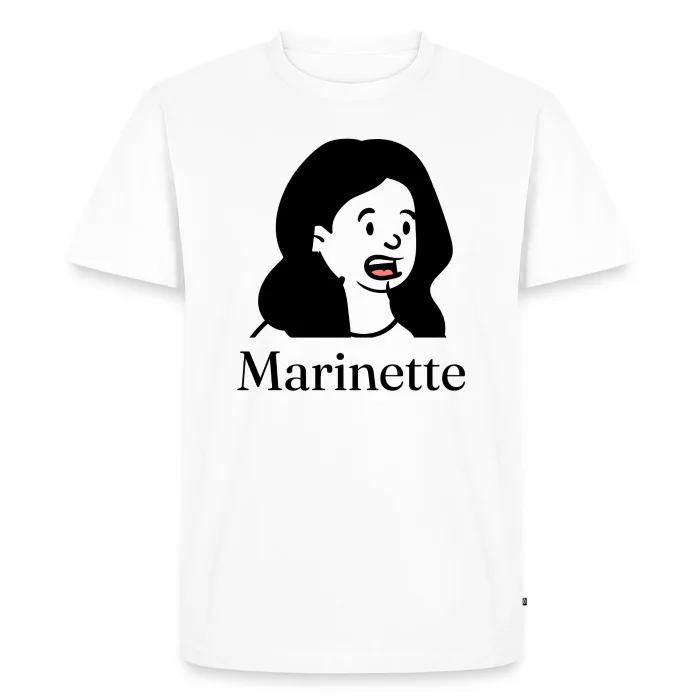 T-shirt personnalisé au prénom Marinette