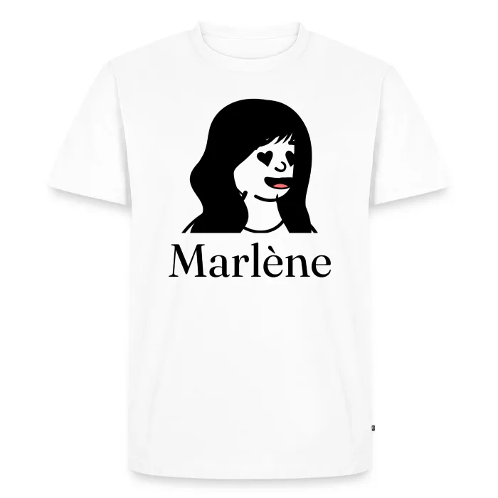 T-shirt personnalisé au prénom Marlène