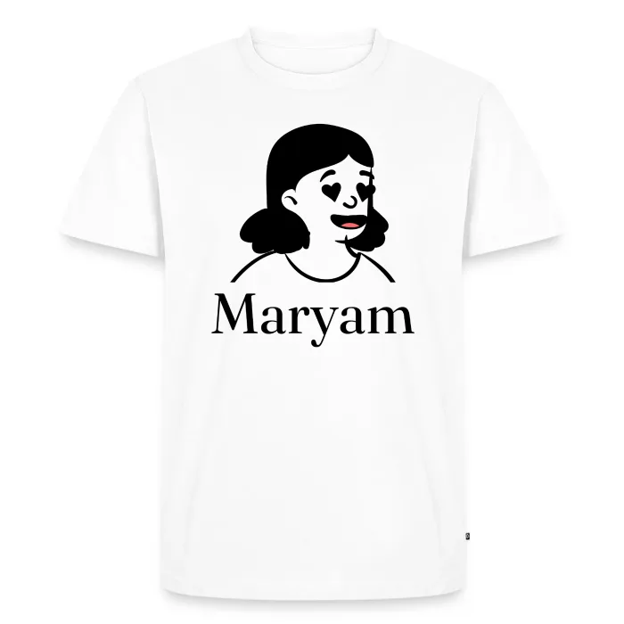 T-shirt personnalisé au prénom Maryam
