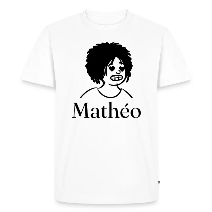 T-shirt personnalisé au prénom Mathéo